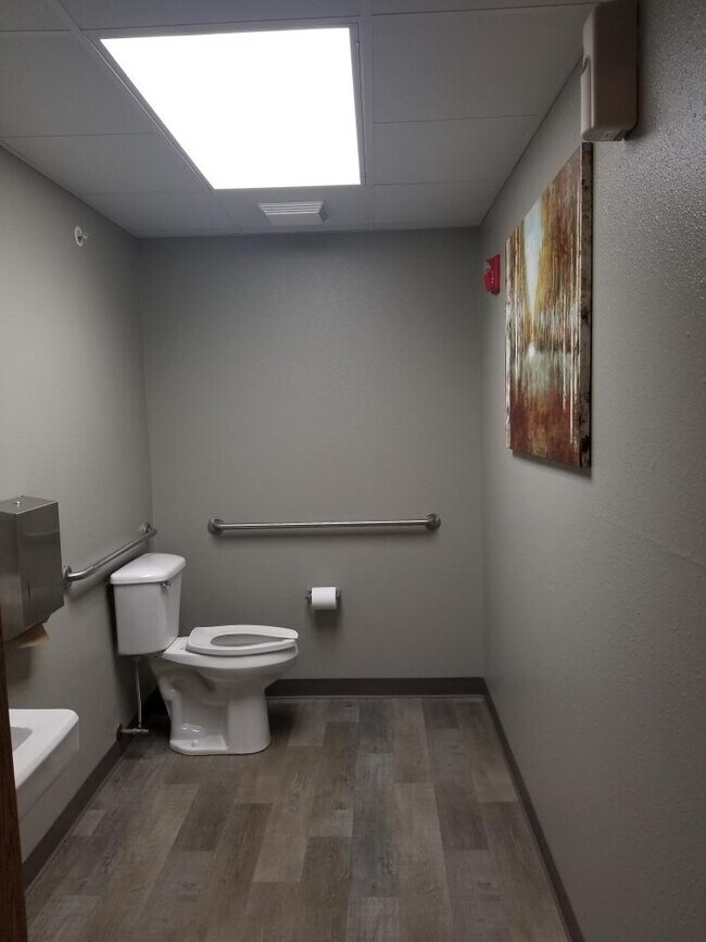 Renovated community restrooms
