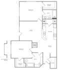 Breckenridge with Bay (1096 SF)