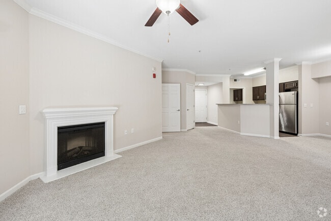 Caspian - 2BR, 2BA - 1,240SF - Living Room