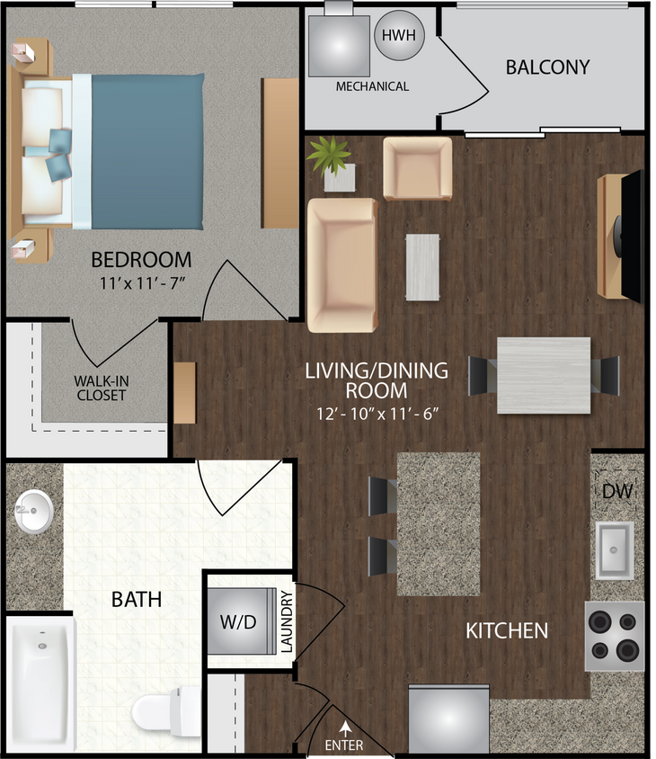 Floor Plan - Trotter