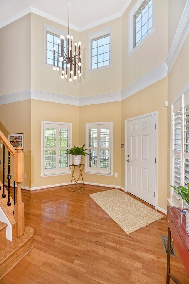 Two story entryway - 2507 Mill Race Rd