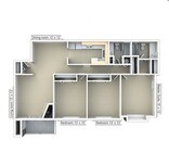 3BR/2BA