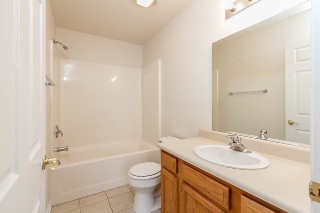 Two full bathrooms! One off the hall and one off the master bedroom.