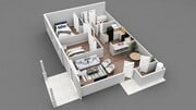 Willow Green 2 bed 1 bath
