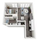 1X1 A floor plan Mercato Grove