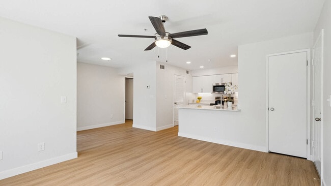 Living Room with Hard Surface Flooring