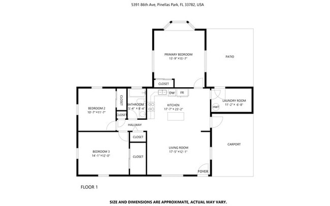 Photo - Adorable 3-Bedroom in Pinellas Park, FL