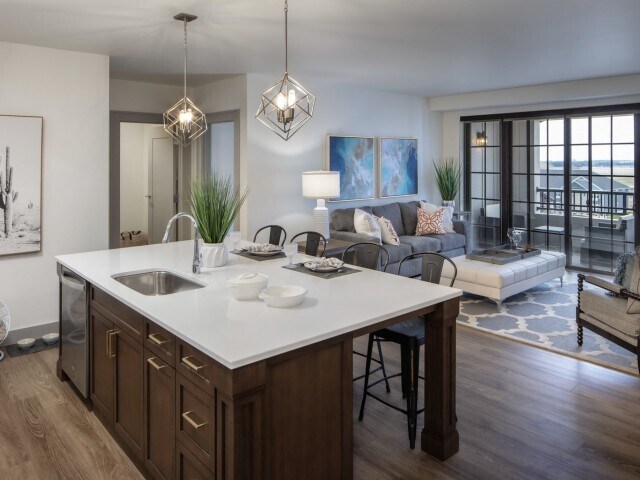 Elegant finishes and stand alone islands - The Laurel at Kilkenny