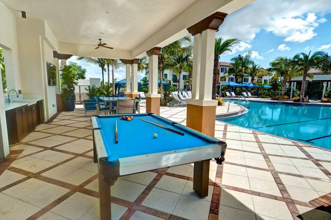 Poolside Billiards Table
