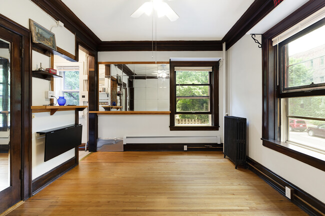 Our historic studios boast great natural light, original wood work, and 9 ft ceilings