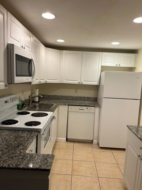 new white kitchen with granite counter tops - 480 NW 20th St