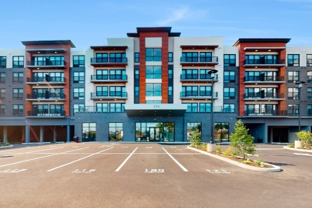 Front Facade - The Meadowside Apartments