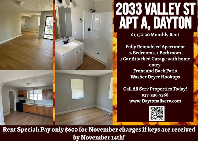 Move In Ready 2 Bedroom with Attached Garage! - Move In Ready 2 Bedroom with Attached Garage! Unit A