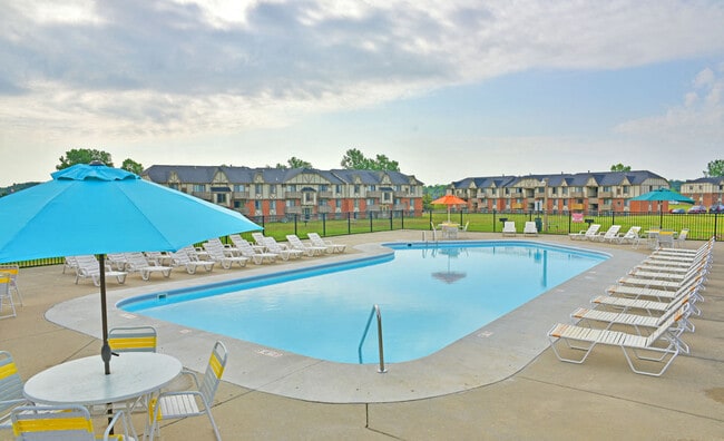 The pool at Grand Bend Club Apartments