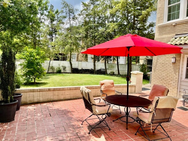 Private patio and yard - 3828 Cathedral Ave NW Unit East