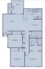 3BR/2BA