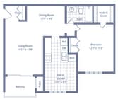 Bel Air - 1b 1b 748sqft A4