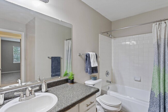 Spacious Bathroom with Tub