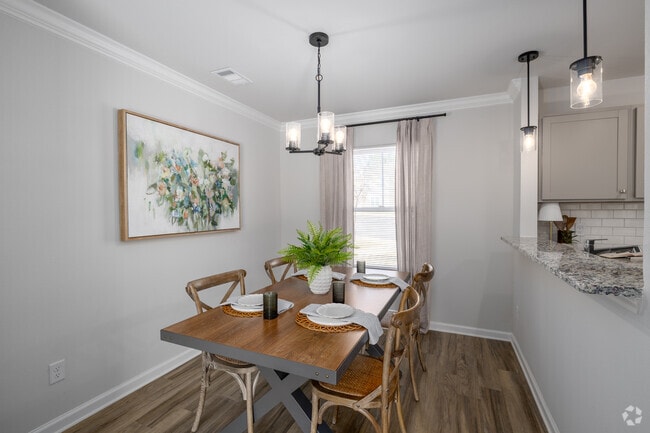 1BR 2.5BA 816SF:Dining Room