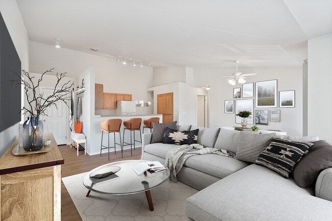 Virtual Staging - Adirondack Lodge