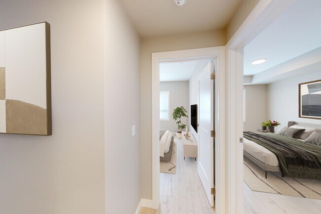 Couloir de l'unité n° 213 - Park Edge