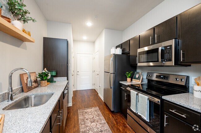 S1A - Studio - 408SF - Kitchen