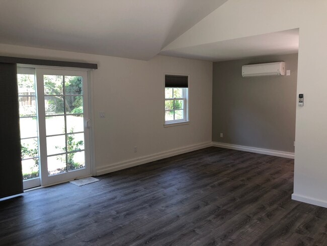 Bedroom area and French sliding doors - 3228 Federal Ave Unit 1