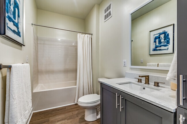 2BR, 2BA - 1115SF - Bathroom