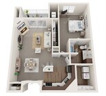 The Babcock I | The Landmark at Hatchery Hill | Apartments in Fitchburg, WI
