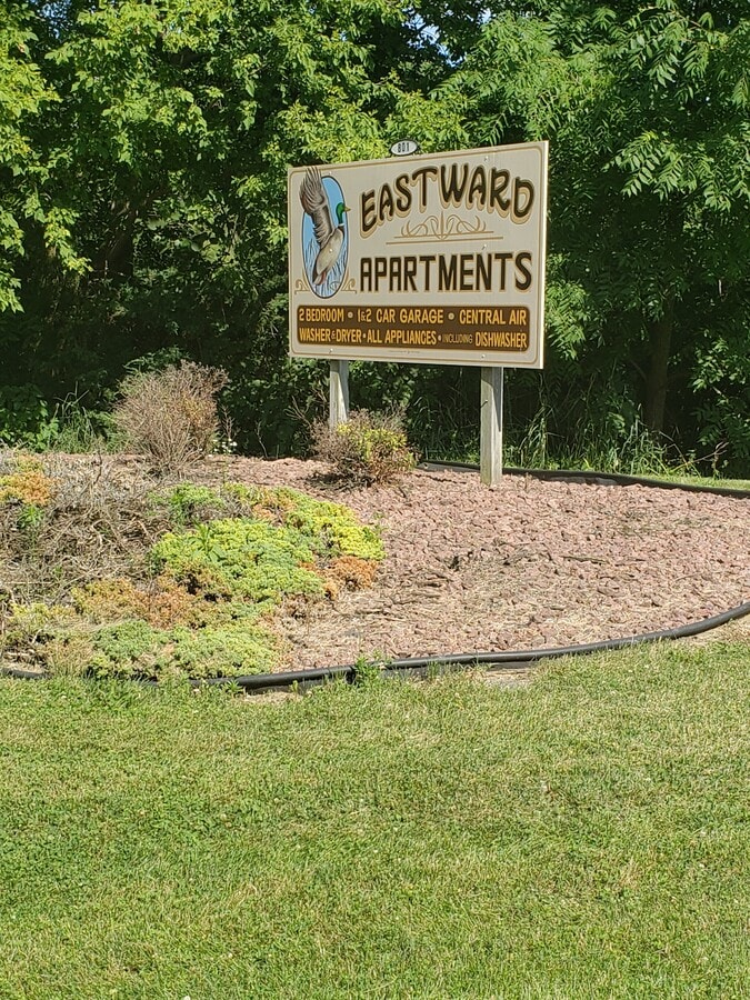 Entrance Sign - 801 E Clay St Apartments Unit C Building 3