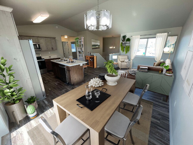 Photo - Spacious 4-Bed, 2-Bath Split-Level Townhome with Attached Heated Garage