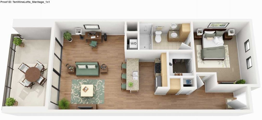 Floor Plan - Meritage