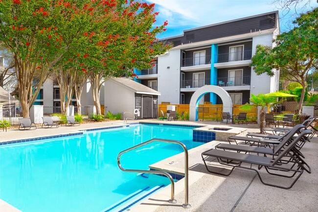 Pool & Sundeck - The Branch at Medical Center Apartments