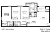 3BR/2BA