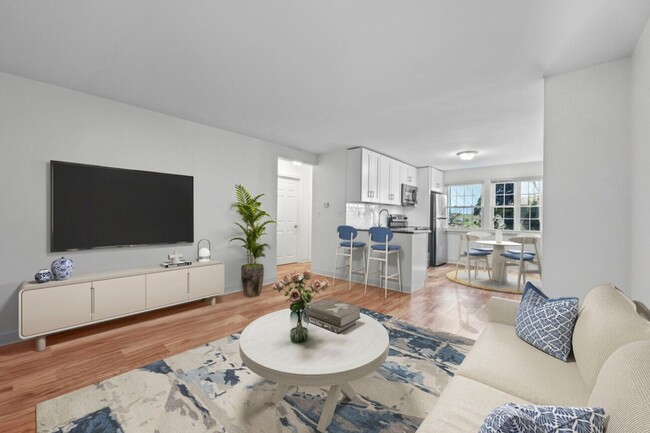 Updated 2bd (select units) Living Room & Kitchen