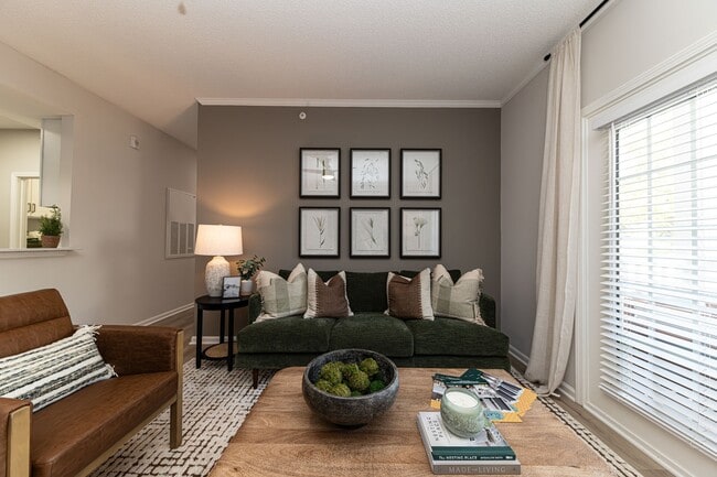 Spacious living room