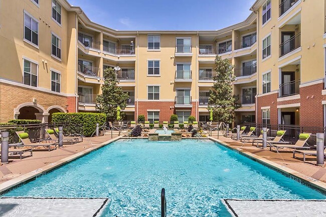 Cool off by one of our resort-style swimming pools - Brick Row Apartments