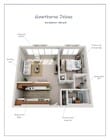 Hawthorne Deluxe 3D Floorplan 2025-09-23
