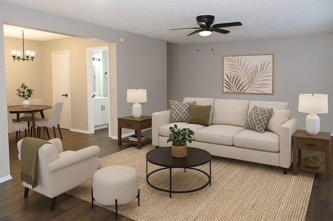 Spacious Living Room