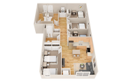 D5: 4BD | 3BA | 1380 SF