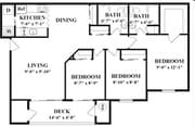 3BR/2BA