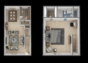 010 The Willow 1 Bedroom townhouse 832sqft .jpg