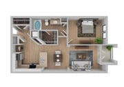 1 Bedroom | 1 Bath | 978 SF | Renovated