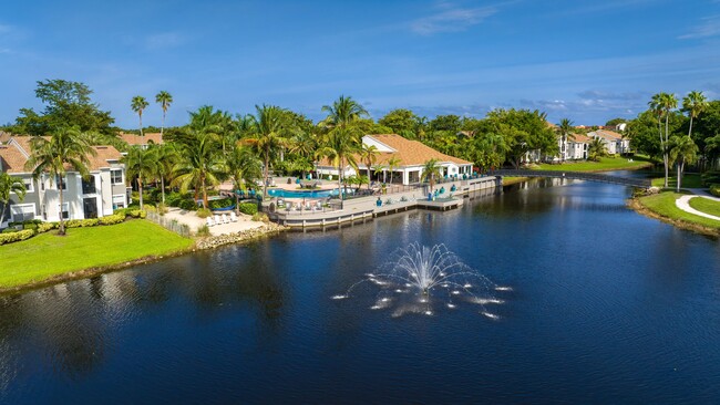 The View unveils a symphony of calm waters, tropical allure, and a tranquil haven. Immerse yourself in the delightful serenade of waterside living. - The View at Water's Edge Apartments