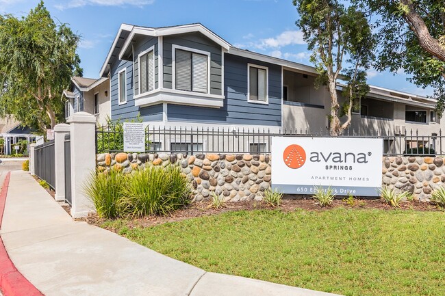 Main Entrance - Avana Springs Apartments