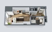 Estudio 3D X04 amueblado