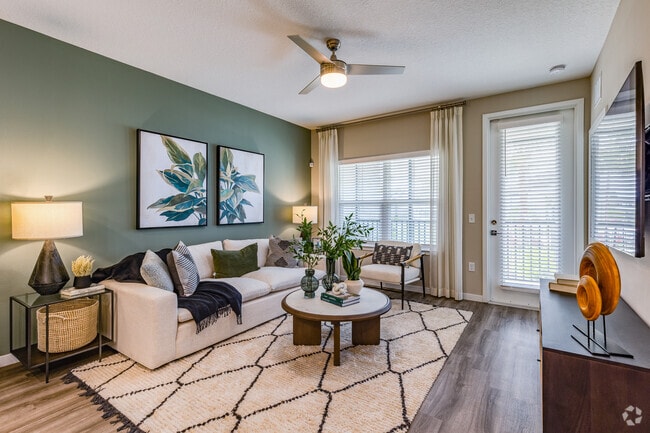 1 BR, 1 BA - 844SF - A4 - Living Room - 3030 at Apopka Apartments
