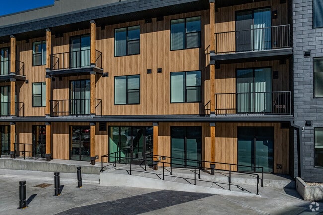 Building Entrance - EngineHouse Apartments