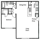 1BR/1BA
