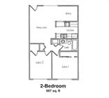 2HAB/1BA